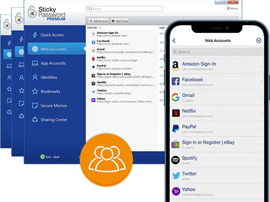 Sticky password
